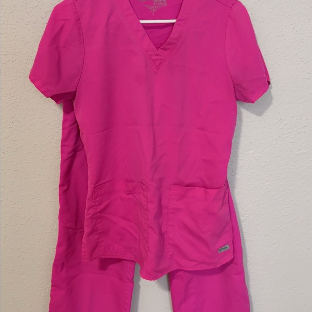 Grey’s Anatomy Pink Scrub Set